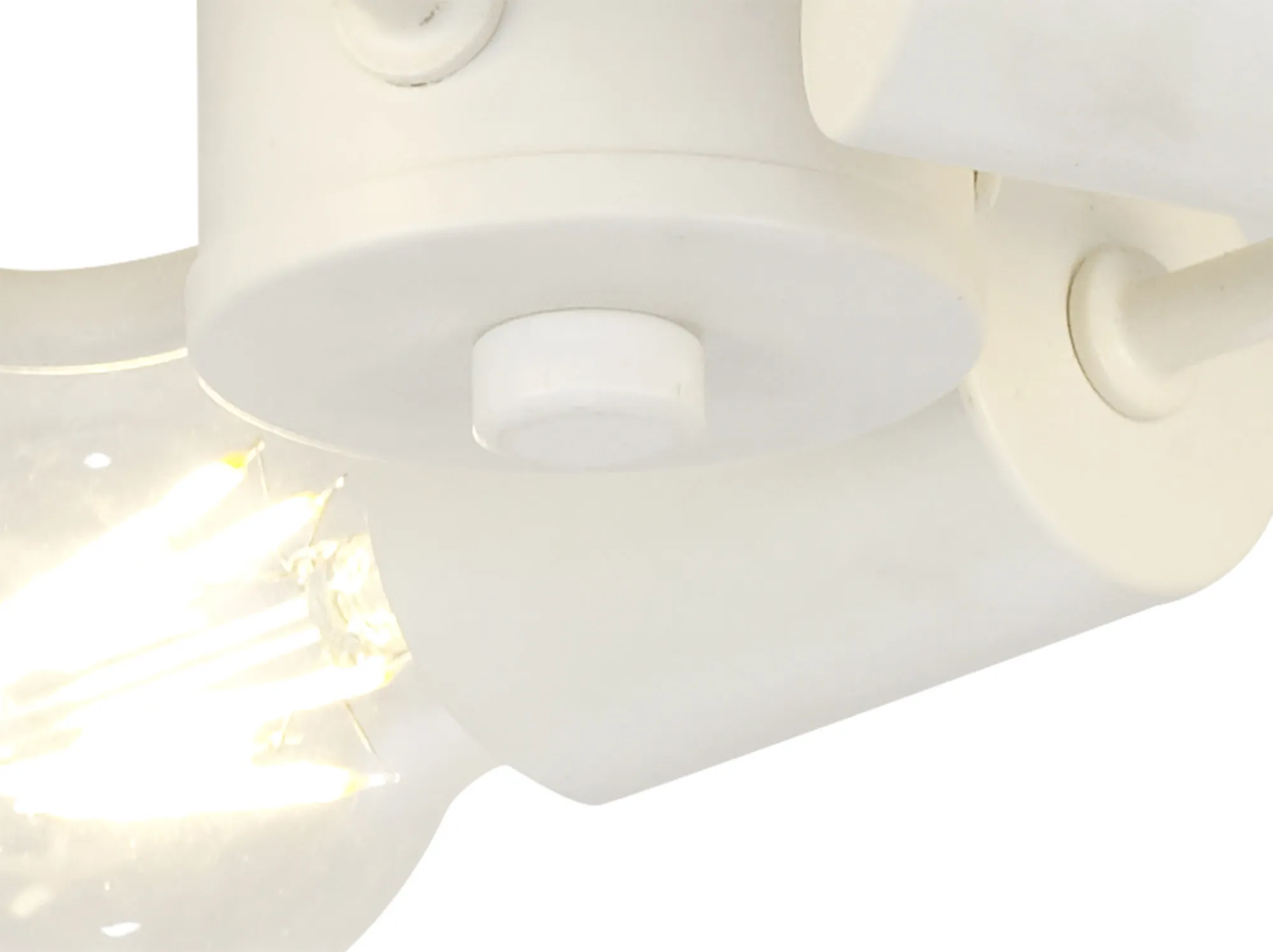 Baymont 50cm Flush 3 Light Taupe/Halo Gold, Frosted Diffuser DK0619  Deco Baymont WH TA